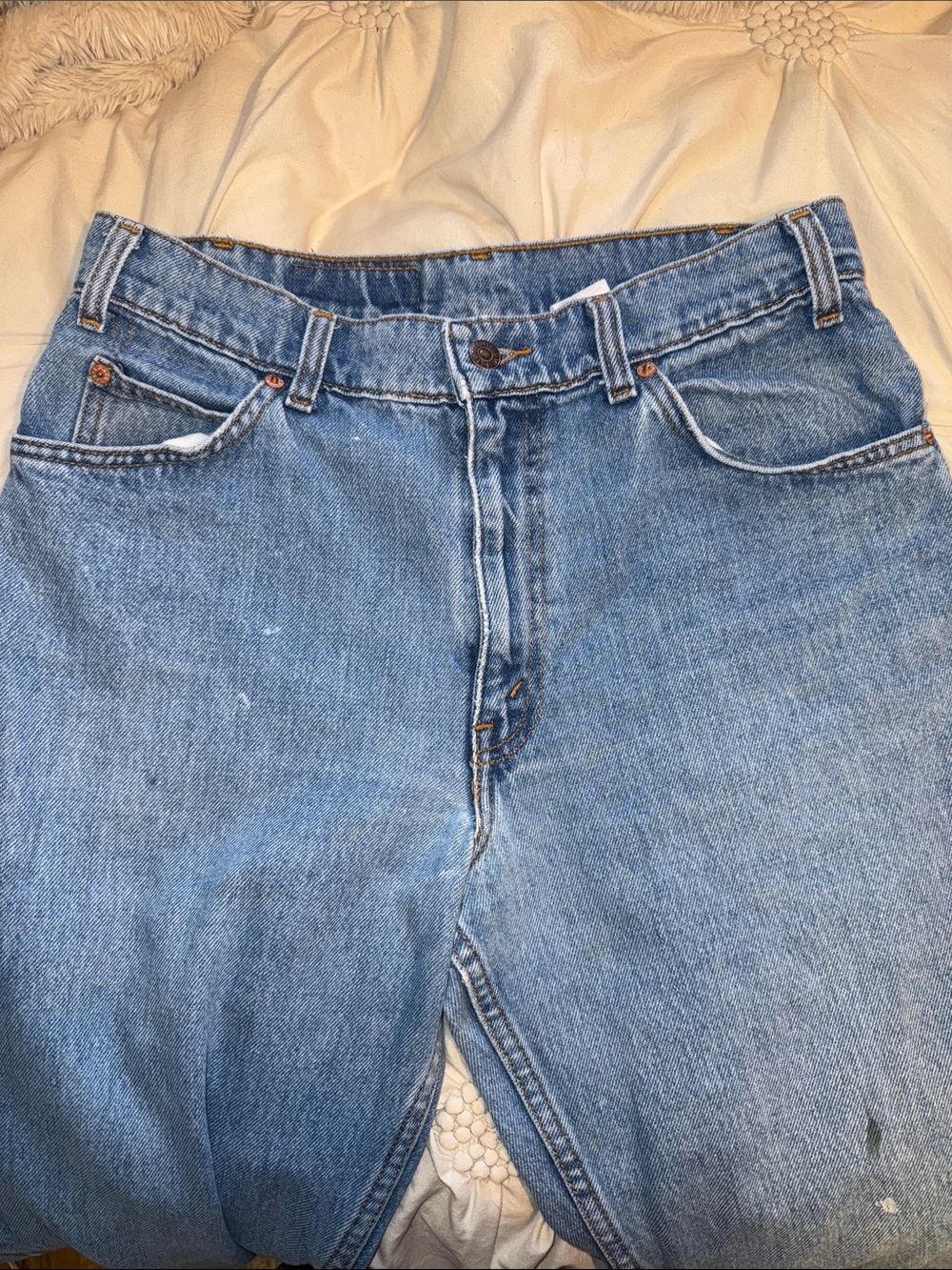 Levi’s 550 jeans.